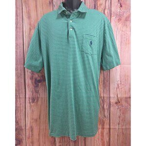 Polo Ralph Lauren Performance Classic Fit Polo XXL Green Striped